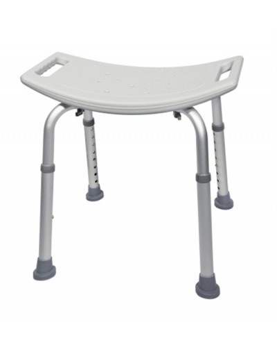 Bath Bench McKesson Fixed Handle Aluminum Frame Without Backrest 15-1/2 to 19-1/2 Inch Height